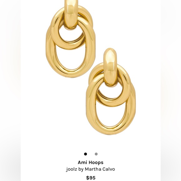 ✨AMI HOOPS - joolz by Martha Calvin✨ NEVER WORN - Picture 5 of 6